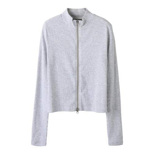 LMTD Cardigan Hinaja Light Grey Melange