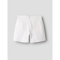 LMTD Mom Shorts Bice Bright White