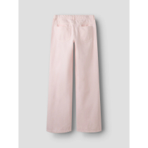 LMTD Twill Wide Bukser Hyed Pink Marshmallow