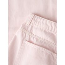 LMTD Twill Wide Bukser Hyed Pink Marshmallow