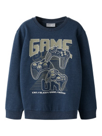 NAME IT Sweatshirt Valexander Navy Blazer Game