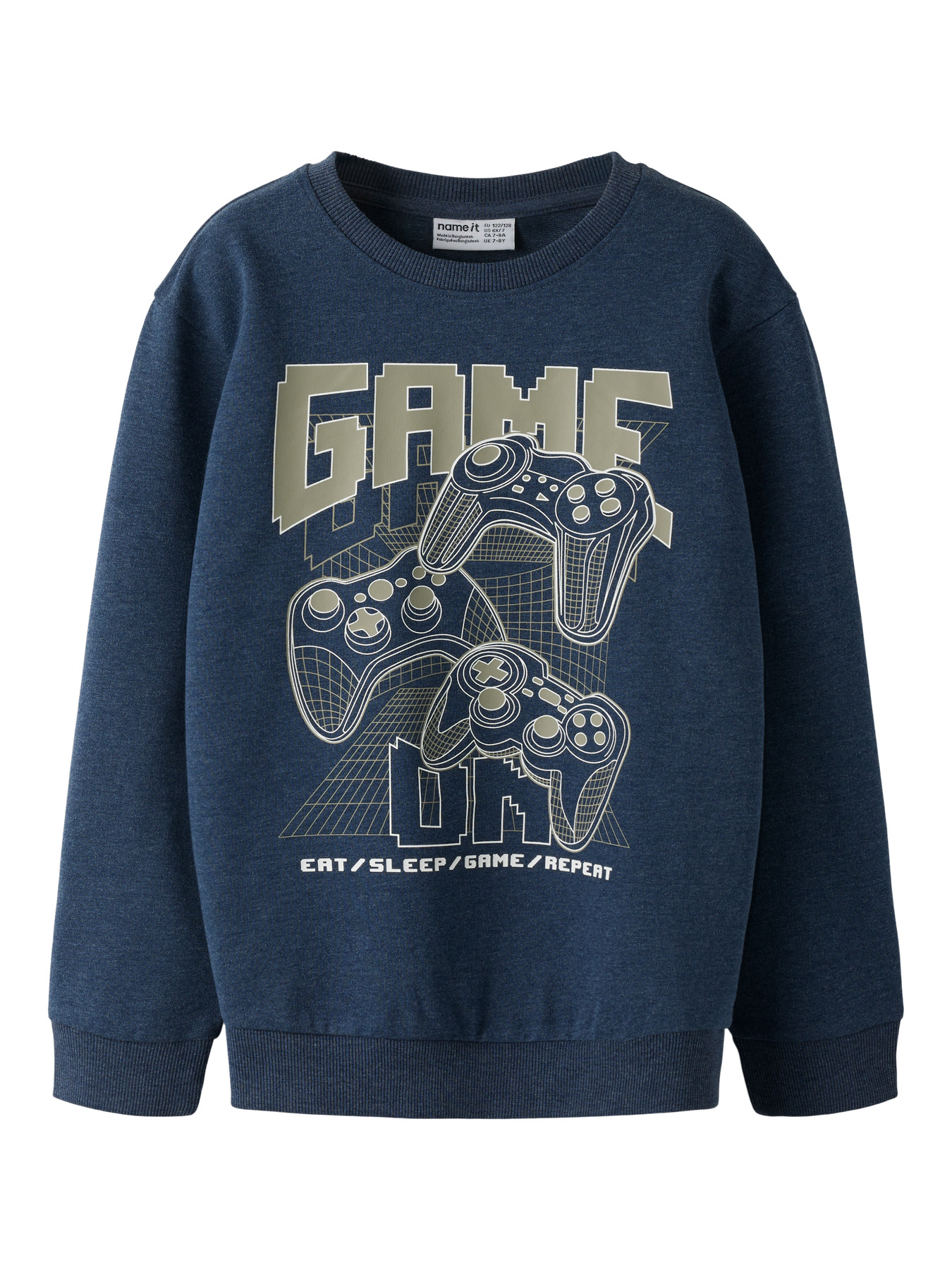 NAME IT Sweatshirt Valexander Navy Blazer Game