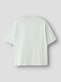 NAME IT T-shirt Victoria Pale Aqua
