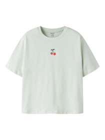 NAME IT T-shirt Victoria Pale Aqua