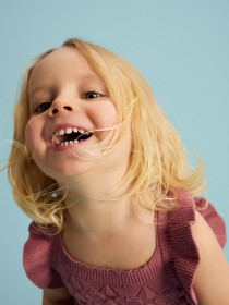 NAME IT Strik Top Holga Mesa Rose