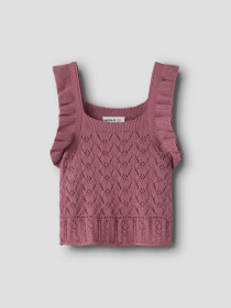 NAME IT Strik Top Holga Mesa Rose