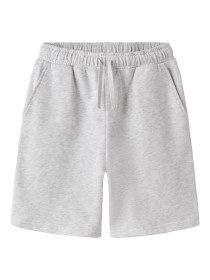 LMTD Lange Sweatshorts Nizu Light Grey Melange