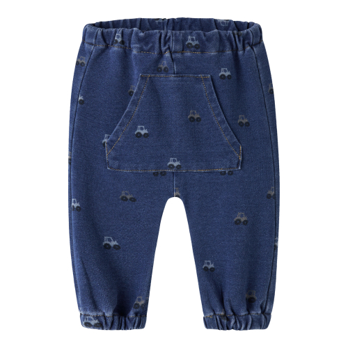 NAME IT Jeans Ben Barrel Dark Blue Denim billede