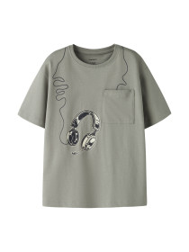 NAME IT T-shirt Vilian Shadow Headset