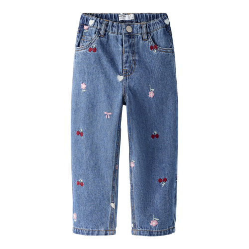 Name It Bella - Børn Barrel Jeans - Blå - 92