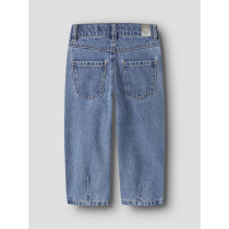 NAME IT Jeans Bella Barrel Glitter Medium Blue Denim Unicorn