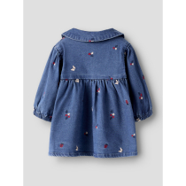 NAME IT Kjole Alva Medium Blue Denim Nature