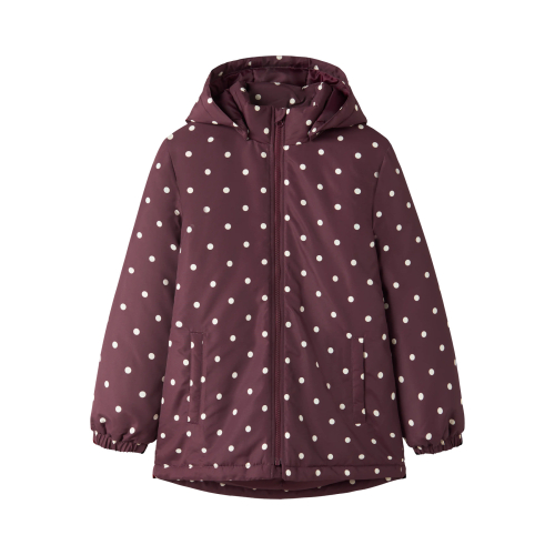 Name It Vinterjakke - Noos - NkfMaxi - Fig/Polka Dots