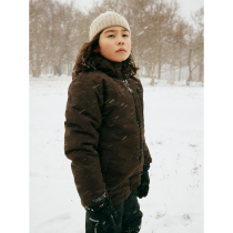 NAME IT Skijakke Snow10 Seal Brown
