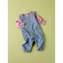 NAME IT Loose Overall Femmaline Denim Blue