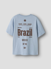 NAME IT T-shirt Hansi Blue Fog