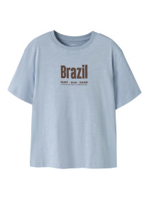 NAME IT T-shirt Hansi Blue Fog