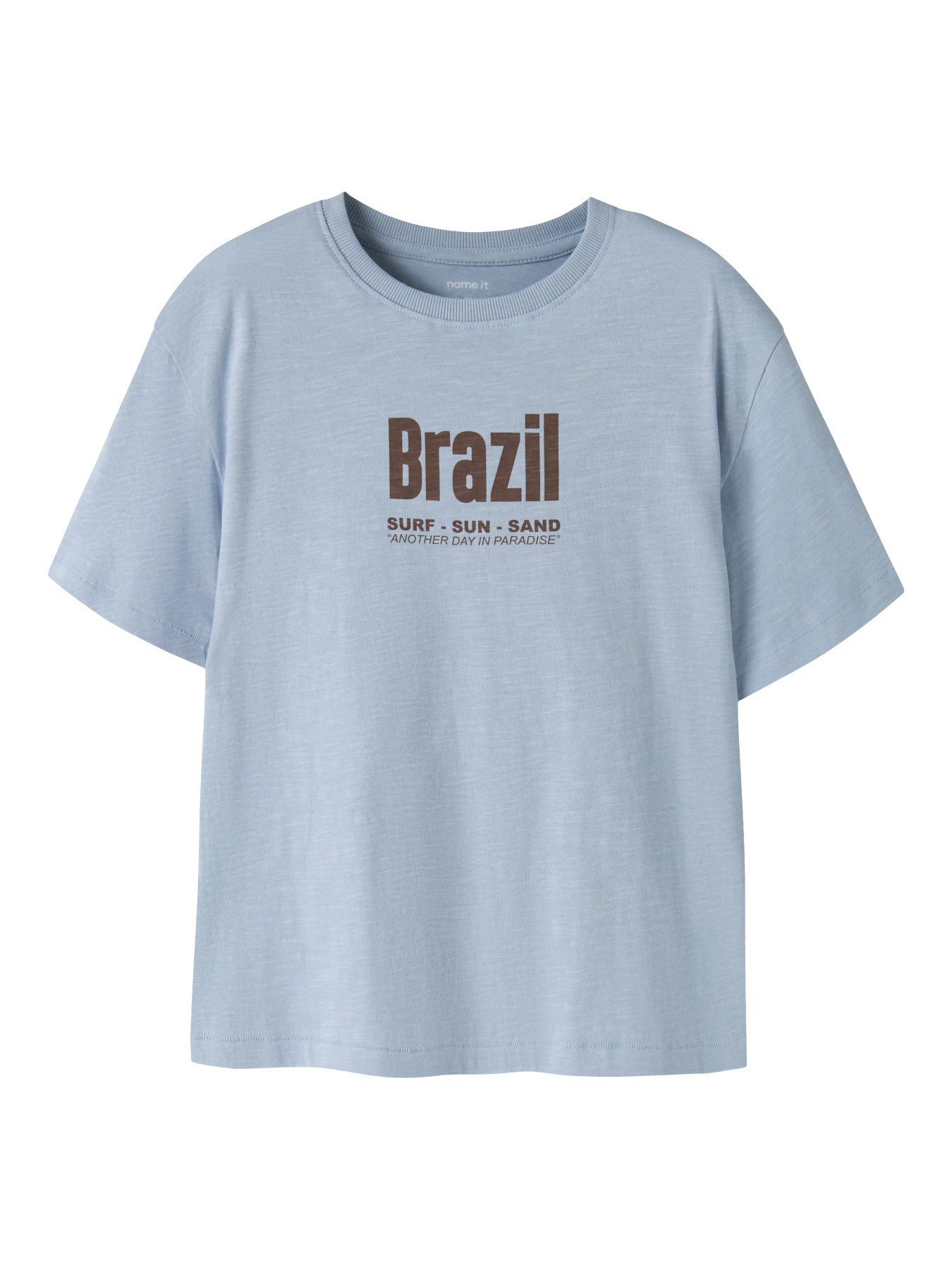 Name It T-shirt - NkmHansi - Blue Fog