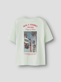 NAME IT T-shirt Huste Pale Aqua