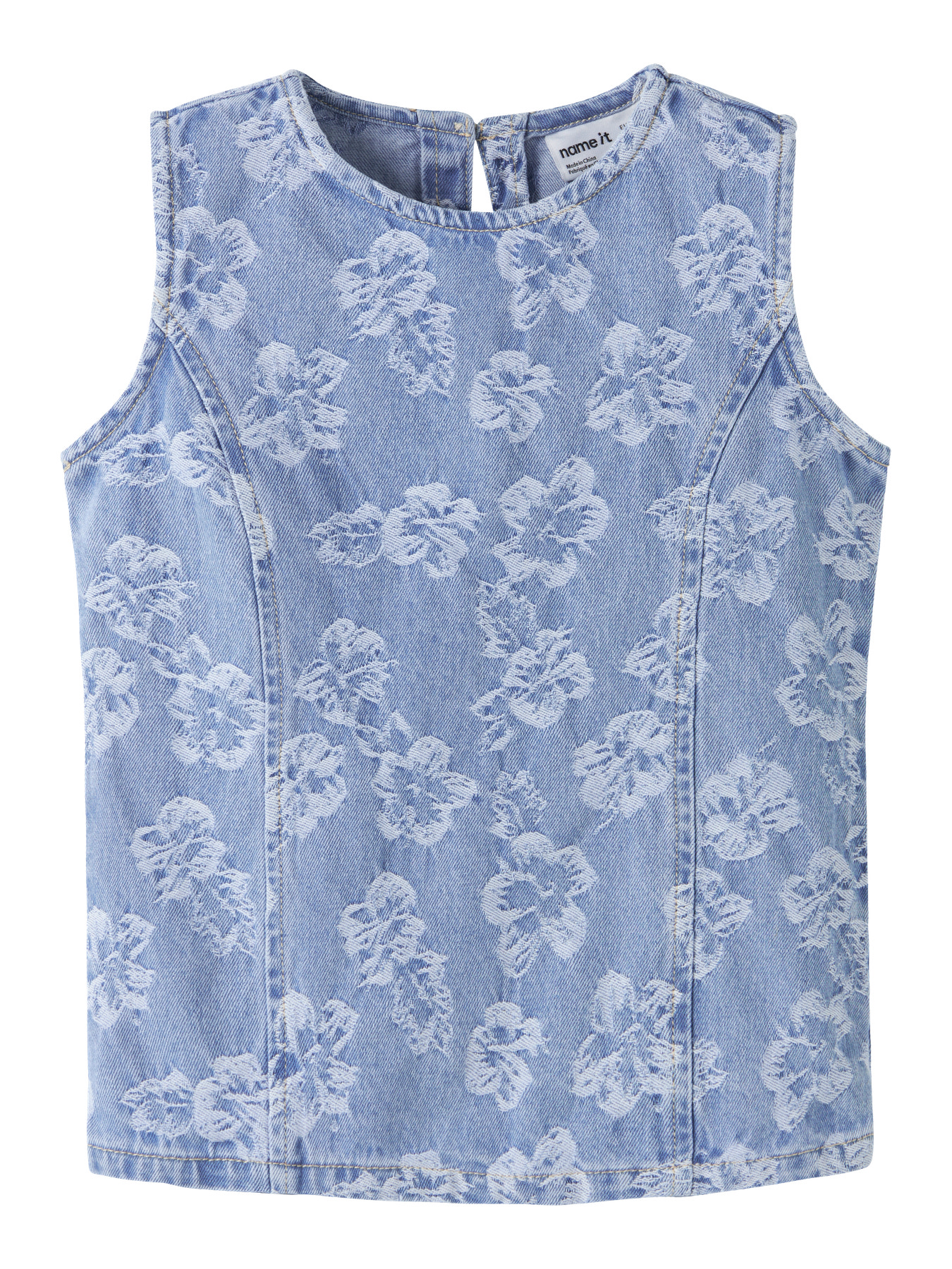 NAME IT Denim Top Lucy Light Blue Denim