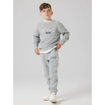 NAME IT Sweatshirt Bcupid Grey Melange