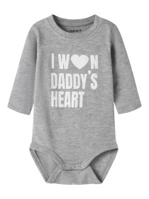 NAME IT Body Banks Grey Melange Cloud Dancer