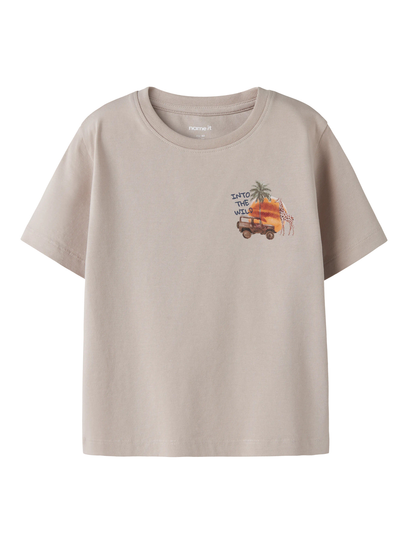 NAME IT T-shirt Hugo Chateau Gray