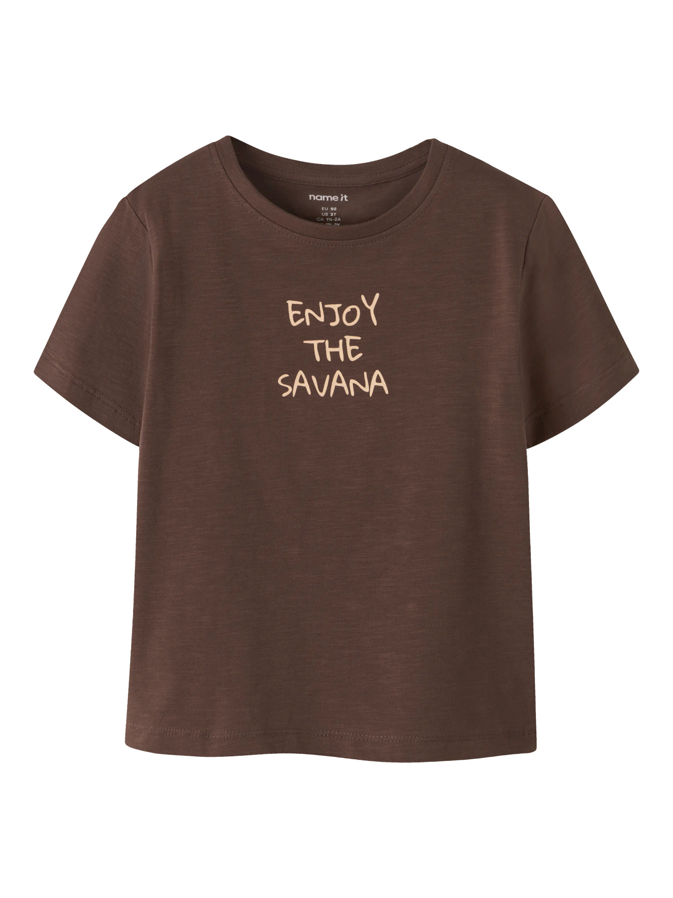 Name It T-shirt - NmmHoldu - Chestnut