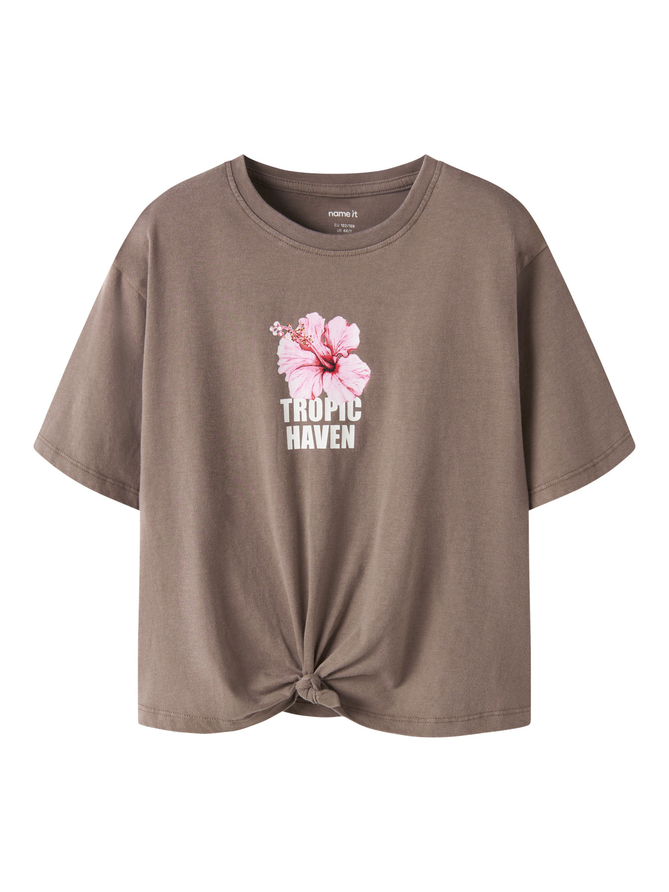 NAME IT T-shirt Hasel Brown Lentil