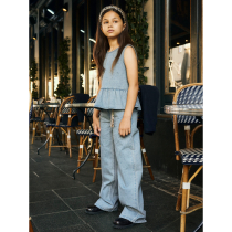 NAME IT Denim Top Rain Special Blue Grey Denim