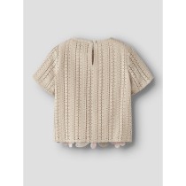 NAME IT T-shirt Hadia Almond Milk