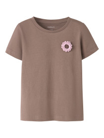NAME IT T-shirt Humaria Brown Lentil