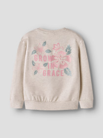 NAME IT Sweatshirt Heja Peyote Melange