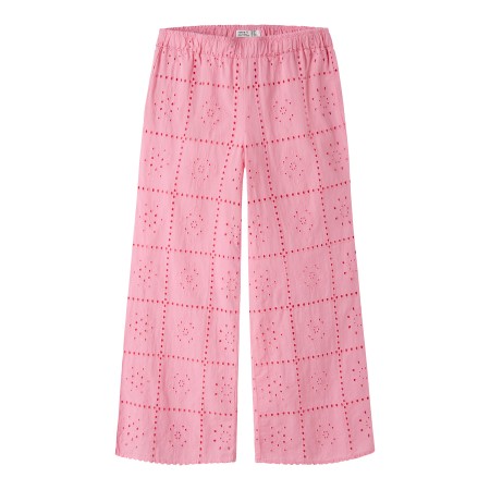 NAME IT Brede Bukser Hiba Pink Drink billede