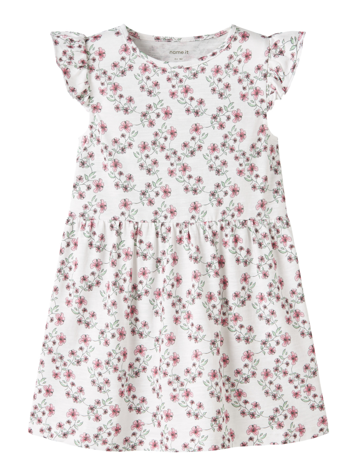 NAME IT Kjole Hailedo Bright White