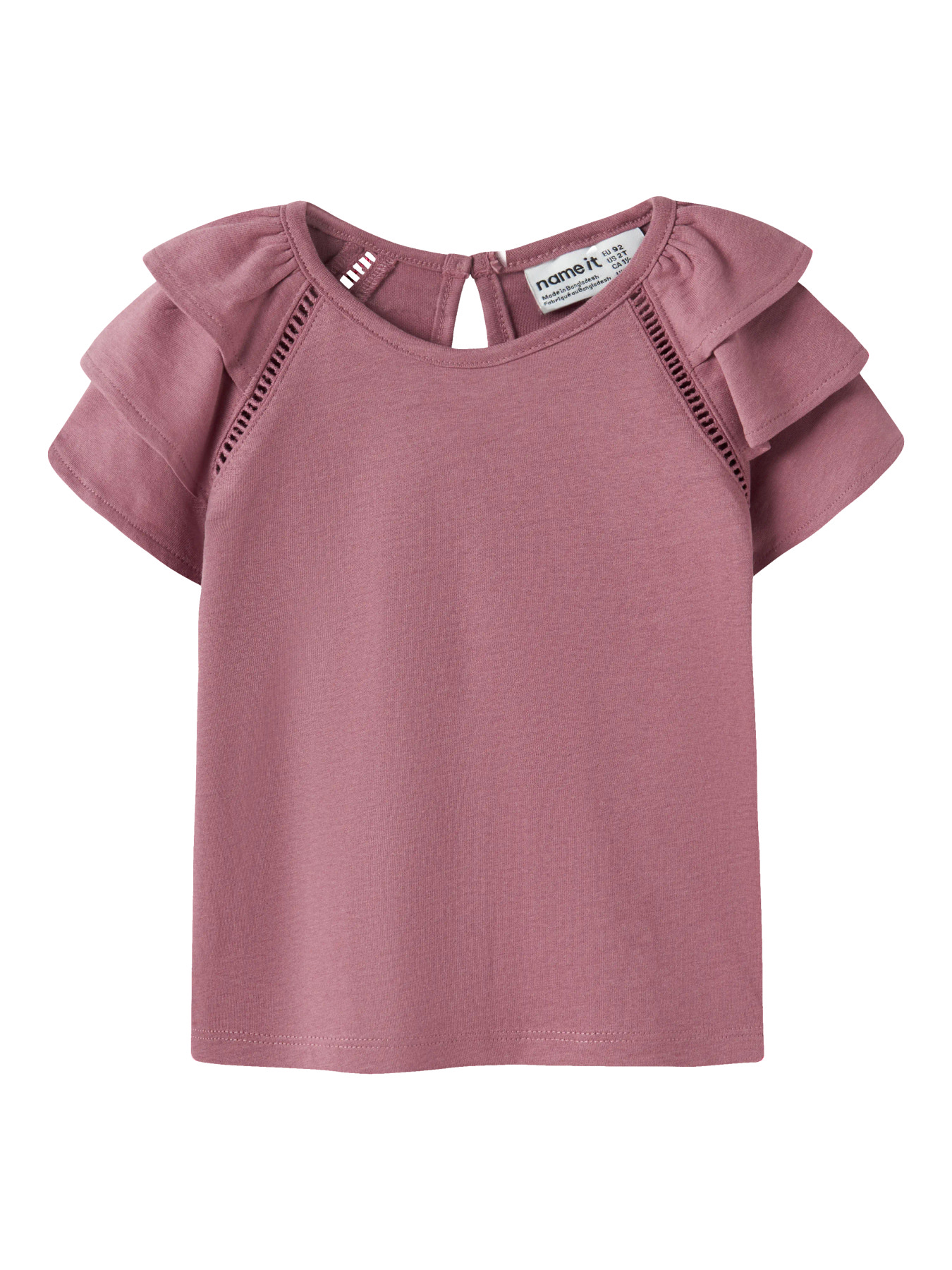 Name It T-shirt - Bomuld/Modal - NmfHuda - Mesa Rose