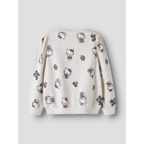 NAME IT Sweatshirt Asa Hello Kitty Peyote Melange
