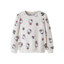 NAME IT Sweatshirt Asa Hello Kitty Peyote Melange