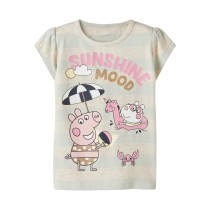 NAME IT T-shirt Gurli Gris Arra Pale Aqua