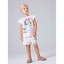 NAME IT T-shirt Maka Bluey Bright White