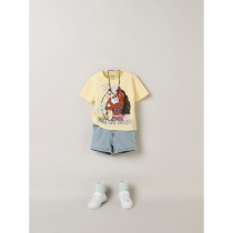 NAME IT T-shirt Midi Moana Double Cream