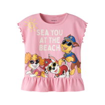 NAME IT Top Mina Paw Patrol Pink Drink