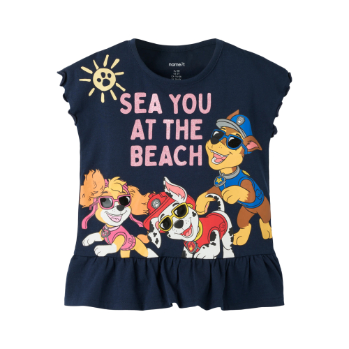 Name It Top - NmfMina - Paw Patrol - Navy Blazer m. Glimmer