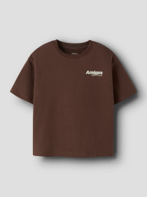NAME IT T-shirt Holle Chestnut