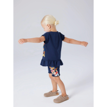 NAME IT Cykelshorts Miri Paw Navy Blazer