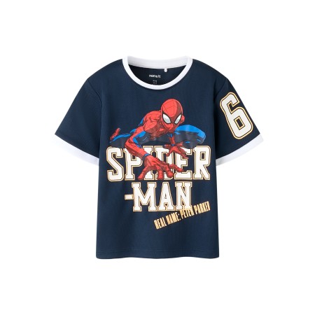Name It T-shirt - NmmAnri Spiderman - Navy Blazer