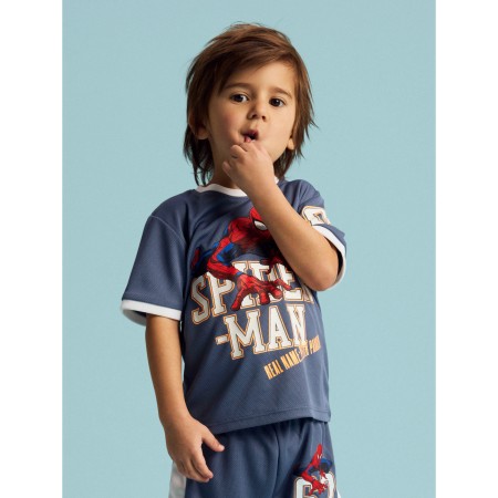 Name It T-shirt - NmmAnri Spiderman - Vintage Indigo
