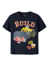 NAME IT T-shirt Malik Tonka Navy Blazer