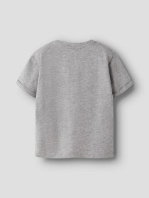 NAME IT T-shirt Malik Tonka Grey Melange