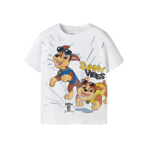 NAME IT T-shirt Macas Paw Patrol Bright White billede